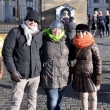 Con Miguel y Myriam en el Castillo de Praga 6/12/12