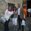 Yo y mi pareja Elkin con mis clientes canarios en Kutn� Hora inscrita por La Rep�blica Checa en la UNESCO desde el 1995, agosto de 2010