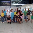 Grupo Lidia - muy muy muy simp�tico de Canarias en el aeropuerto de Praga (11 - 18 - 8 - 07)
