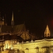 El Corazón luminoso de Wenceslao Havel instalado por su deseo en la Basílica de San Jorge en el Castillo de Praga en el aňo 2002, a mis 16 aňos cuando por fin volví a estudiar a Praga, también el castellano, a mi secundaria del turismo.