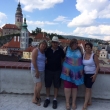 En Český Krumlov el 24 / 7 / 2014, una ciudad muy pintoresca al sur de Bohemia UNESCO
