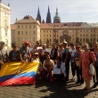 Nuestros grupos: Felíz grupo de Ecuador el 31 de julio de 2017 en el Castillo de Praga