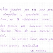 Carta que obtuve de una famila canaria muy simp�tica que pas� sus vacasiones en Praga de 28/11/09 a 5/12/09